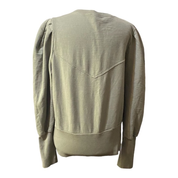 AG Adriano Goldschmied puffsleeve yoke sweatshirt.** Sz XL** - Picture 5 of 16